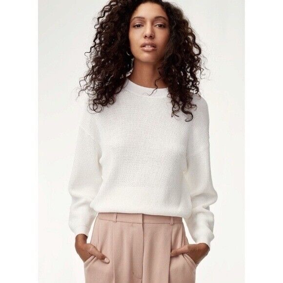 Aritzia Sweaters - Aritzia Wilfred Livvie Sweater White Large